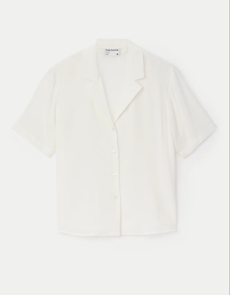 Frank & Oak 'Camp' S/Slv Collar Blouse