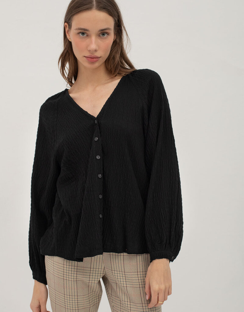 Mus & Bombon 'Isna' Button Front Detail Blouse