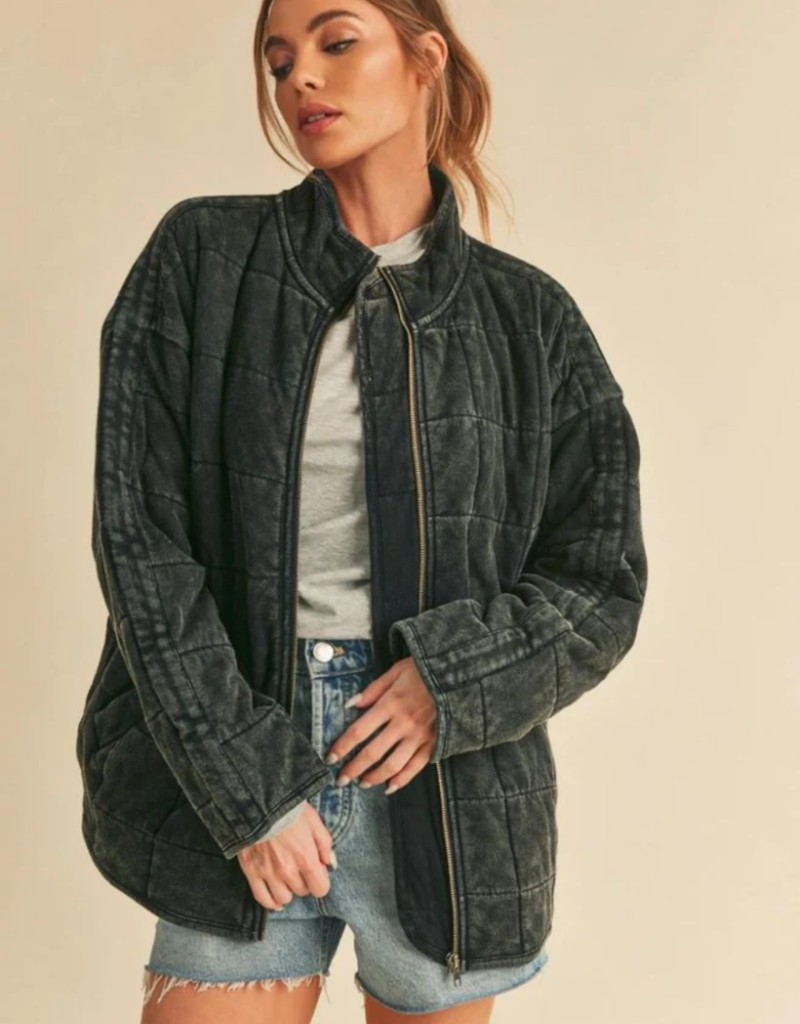 'Dixie' Oversized Quilted Jacket