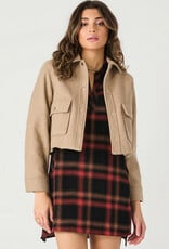 DEX 'Alda' Cropped Utility Jacket