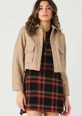 DEX 'Alda' Cropped Utility Jacket