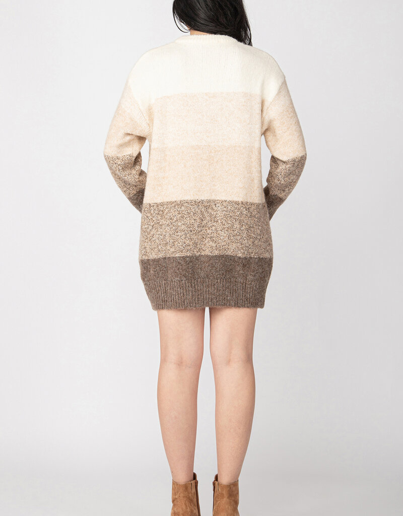 DEX 'Tullia' Colourblock Sweater Dress