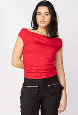 DEX 'Sloane' S/Slv Draped Top