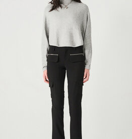 DEX 'Nora' Soft Ribbed Mock Neck Sweater