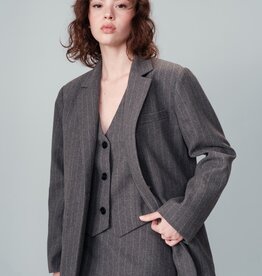 Grace & Mila 'Nikita' Pinstripe Blazer