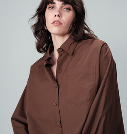 Grace & Mila 'Niamita' Cropped Buttondown Shirt