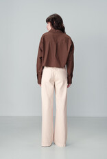 Grace & Mila 'Niamita' Cropped Buttondown Shirt