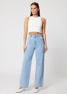 Abrand 'Kendall' H/Rise Wide Leg Jeans