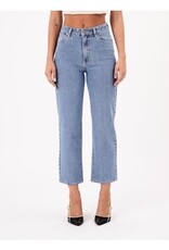 Abrand 'Ema' H/Rise Straight Cropped  Jean