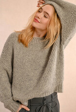 Molly Bracken 'Johanna' Crop Chunky Knit