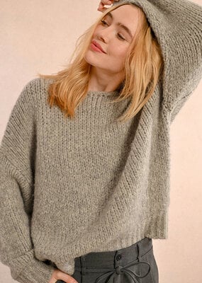 Molly Bracken 'Johanna' Crop Chunky Knit