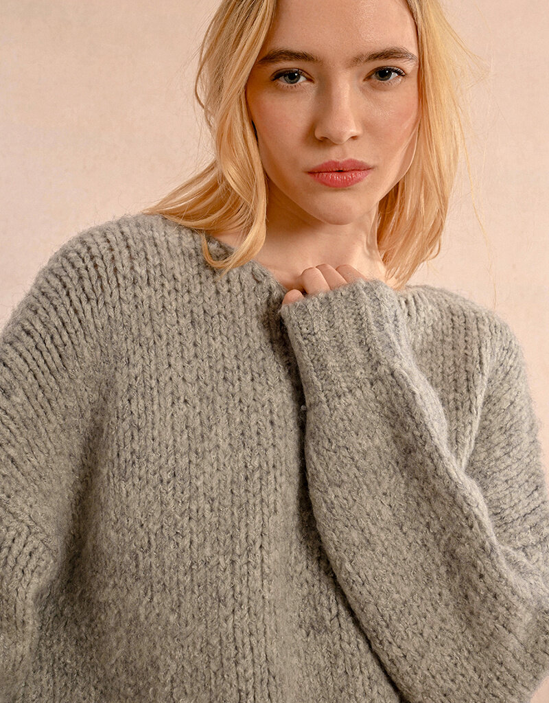 Molly Bracken 'Johanna' Crop Chunky Knit