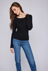 GENTLE FAWN 'Delilah' L/Slv Ribbed Crewneck Top