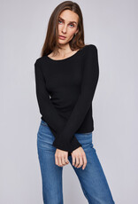 GENTLE FAWN 'Delilah' L/Slv Ribbed Crewneck Top