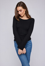 GENTLE FAWN 'Delilah' L/Slv Ribbed Crewneck Top