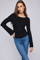 GENTLE FAWN 'Delilah' L/Slv Ribbed Crewneck Top