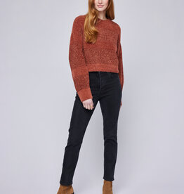 GENTLE FAWN 'Rosetta' Shimmer Knit Sweater