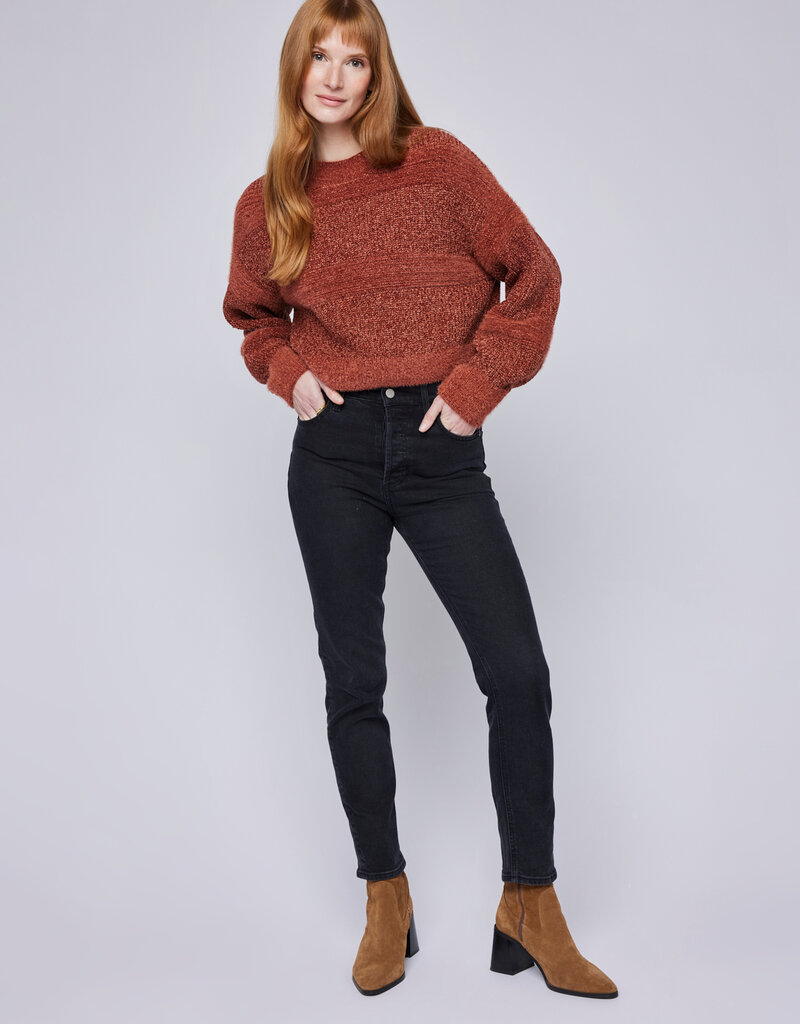 GENTLE FAWN 'Rosetta' Shimmer Knit Sweater