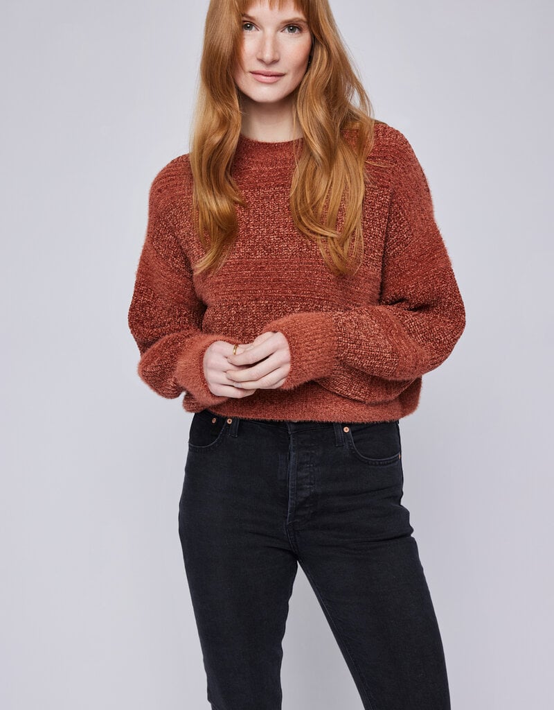 GENTLE FAWN 'Rosetta' Shimmer Knit Sweater