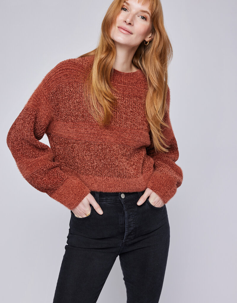 GENTLE FAWN 'Rosetta' Shimmer Knit Sweater