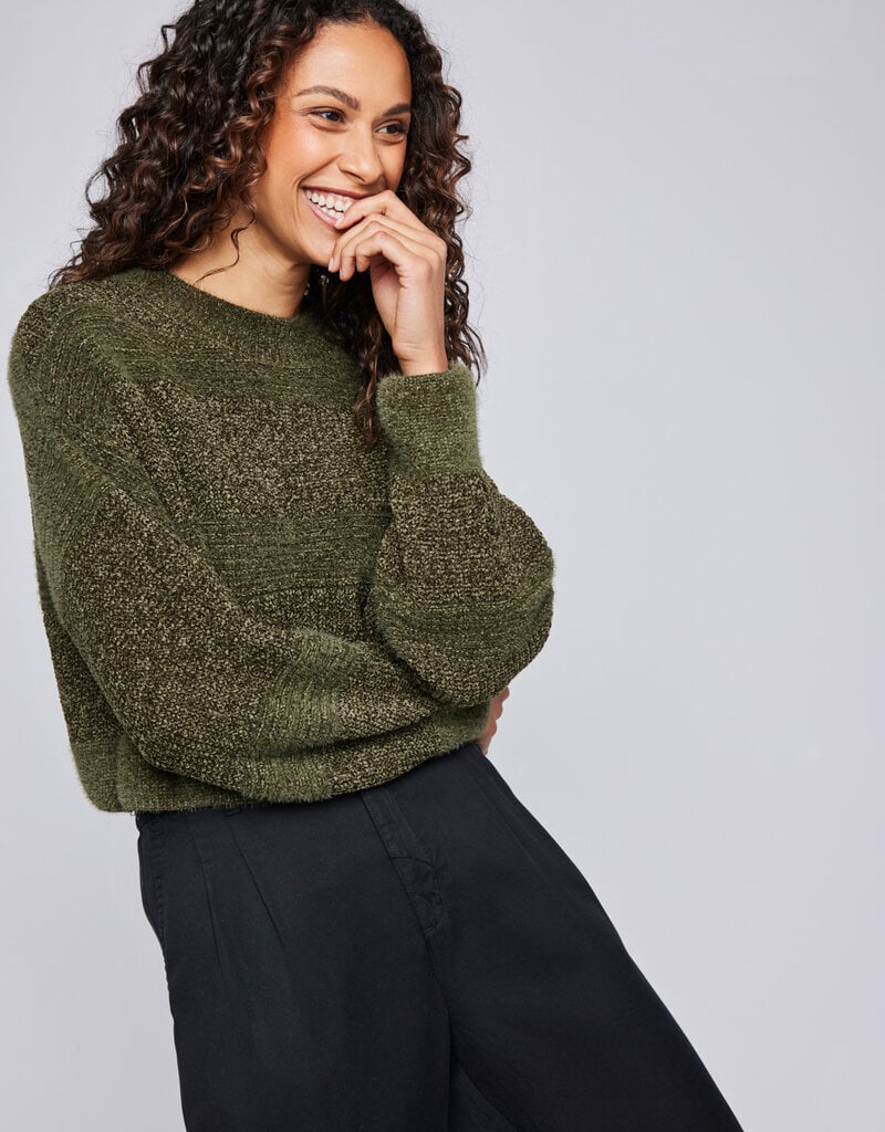 GENTLE FAWN 'Rosetta' Shimmer Knit Sweater