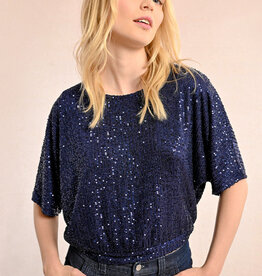 Molly Bracken 'Alice' Sequin Tee