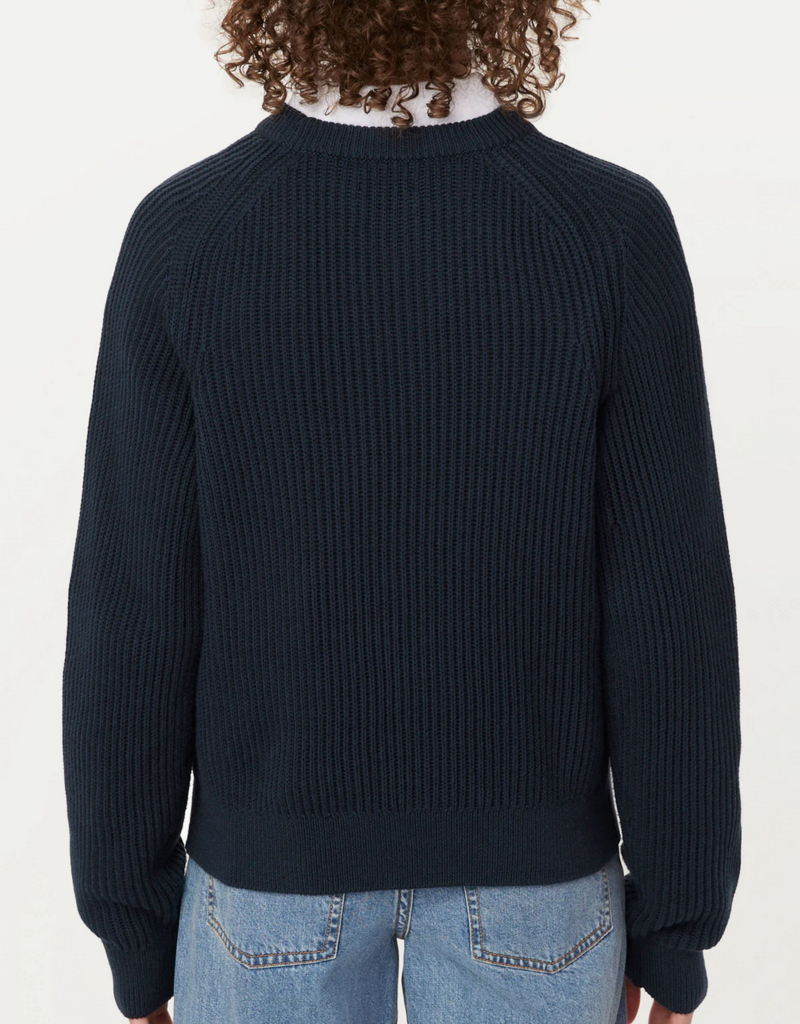 Frank & Oak 'Seacell Boxy' Crewneck Rib Knit Sweater