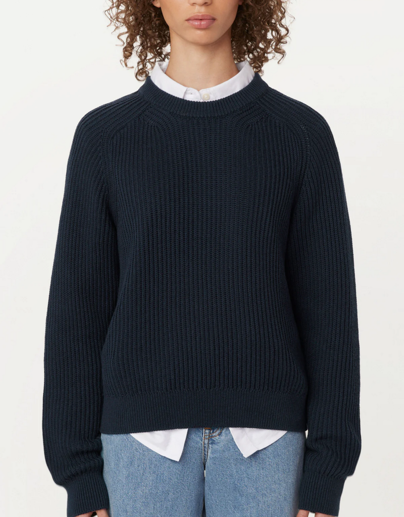 Frank & Oak 'Seacell Boxy' Crewneck Rib Knit Sweater