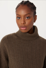 Frank & Oak 'Lambswool Turtleneck' Ribbed Knit Sweater