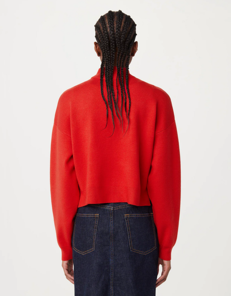 Frank & Oak 'Compact Mockneck' L/Slv Knit Sweater