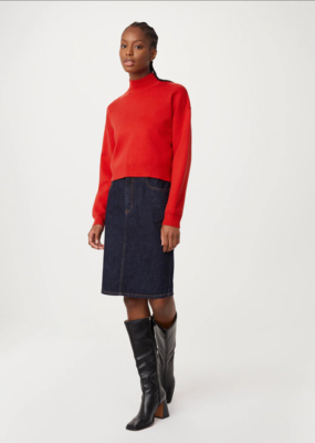 Frank & Oak 'Compact Mockneck' L/Slv Knit Sweater