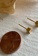 PIKA&BEAR '6' Minimalistic Cube Studs Earrings