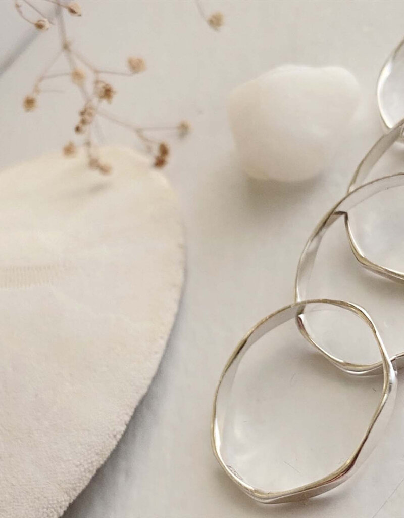 PIKA&BEAR 'Henge' Faceted Design Ring