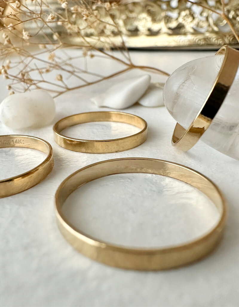 PIKA&BEAR 'Jane' Minimal Band Ring