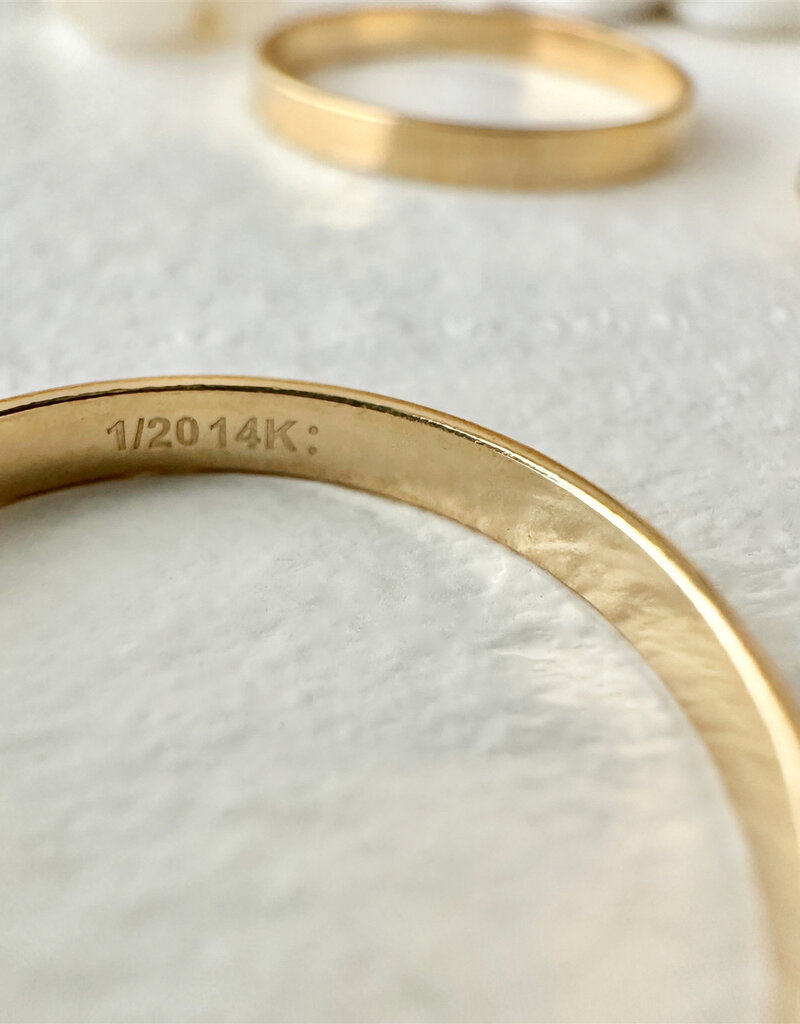 PIKA&BEAR 'Jane' Minimal Band Ring