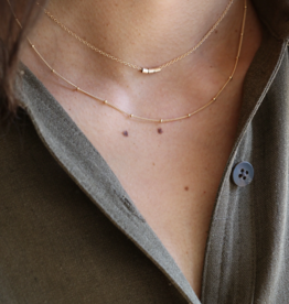 LISBETH 'Tabitha' 16" Satellite Chain Necklace