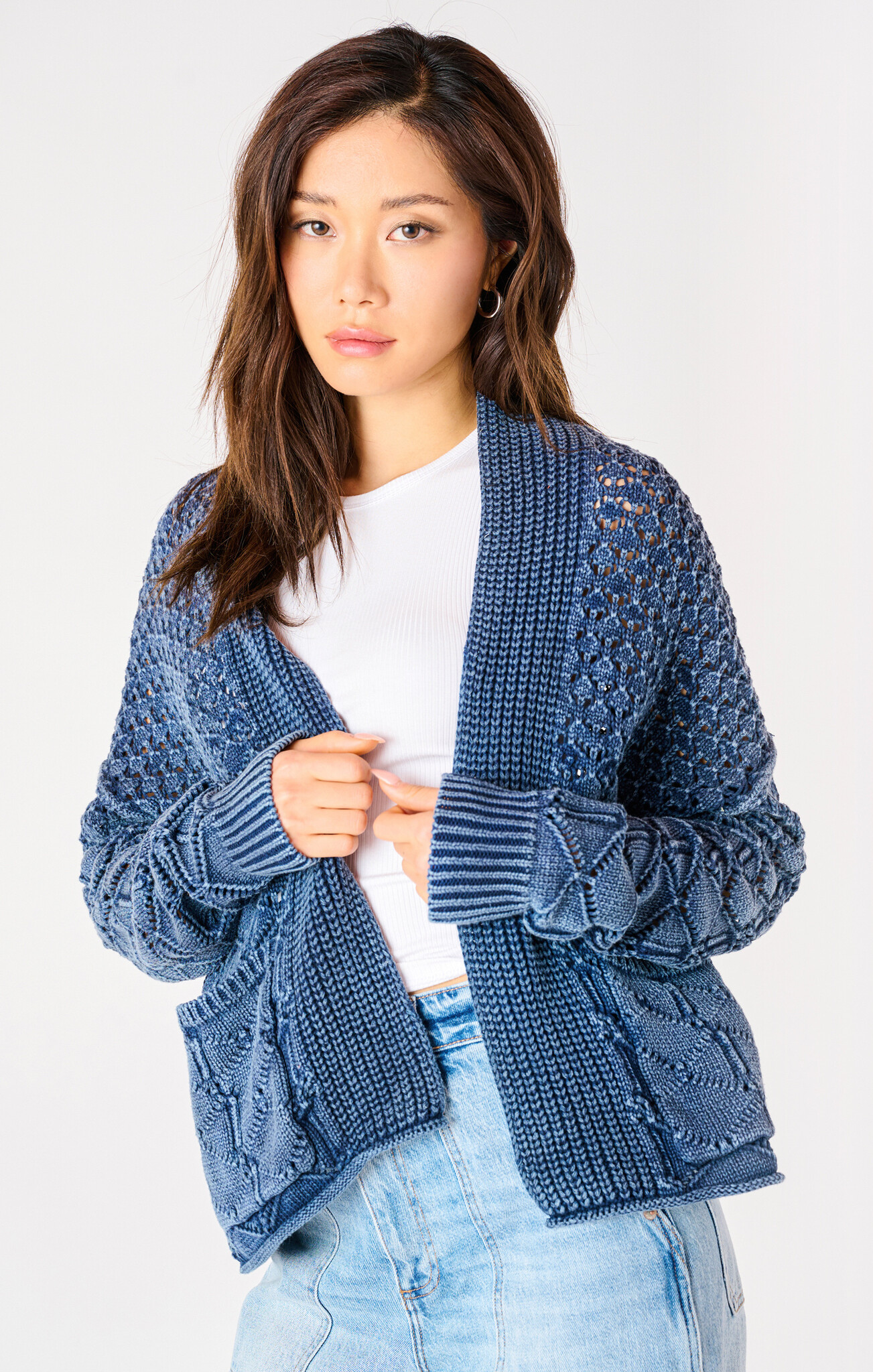 Dex Cardigan 2527258 'Kai' Crochet Knit 1'25 - Cabin108 Dex Cardigan 2527258 'Kai' Crochet Knit 1'25 - Cabin108