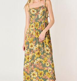 DEX 'Amelia' Tie Back Midi Dress