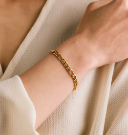 Lovers Tempo 'Bronte' 18K Gold PVD Bracelet