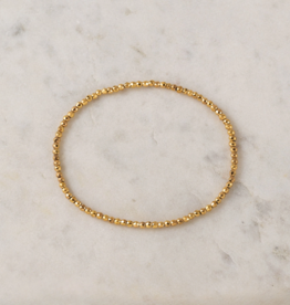 Lovers Tempo 'Mira' 18K Gold PVD Elastic Bracelet