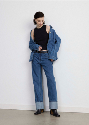 Frank & Oak 'Denim Overshirt' Button Up Top