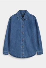 Frank & Oak 'Denim Overshirt' Button Up Top