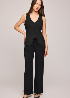 GENTLE FAWN 'Miles' Knit Slv/less Button Front Tank Top