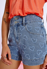 Molly Bracken 'Emma' Embroidered Denim Shorts