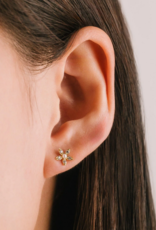 Lovers Tempo 'Lily' Flower Stud Earrings