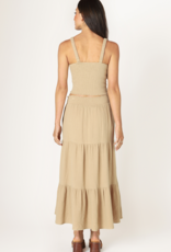 DEX 'Imogen' Textured Midi Skirt