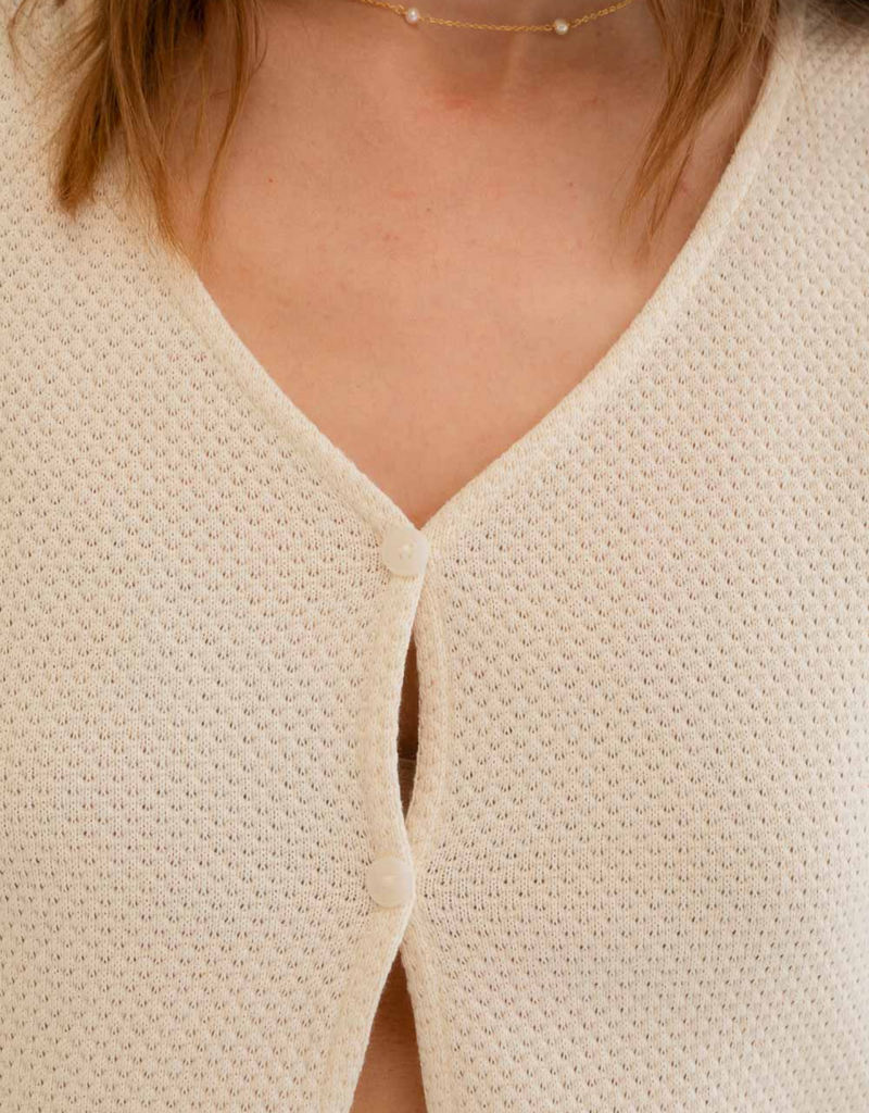 Mus & Bombon 'Kilda' Double Button Tank