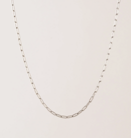 Lovers Tempo 'Paperclip' 18K PVD Chain Necklace