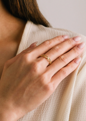 Lovers Tempo 'Bronte' Linked Chain Ring