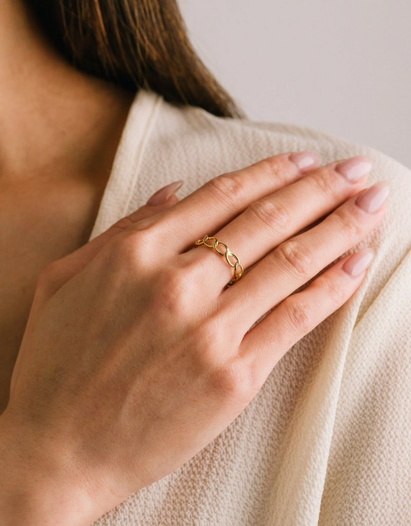Lovers Tempo 'Bronte' Linked Chain Ring